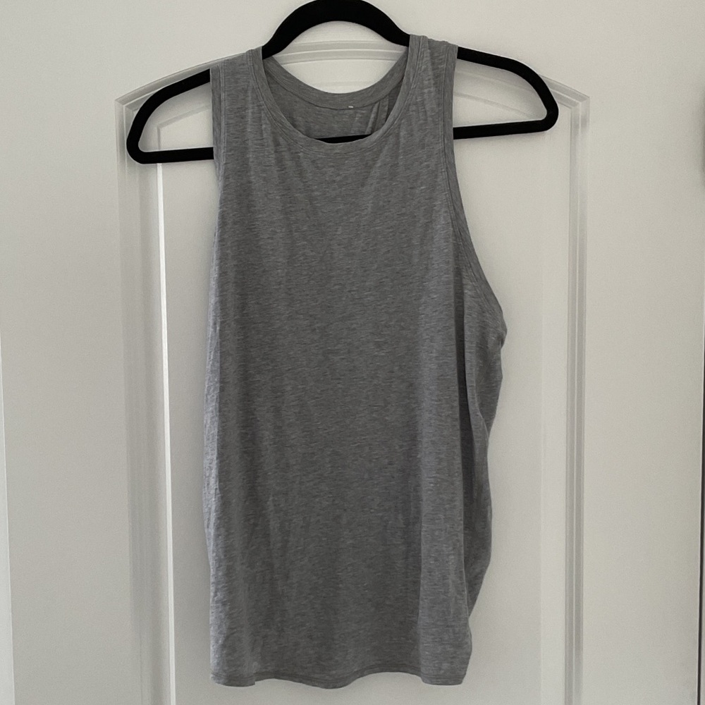 lululemon athletica Gray Muscle Tee